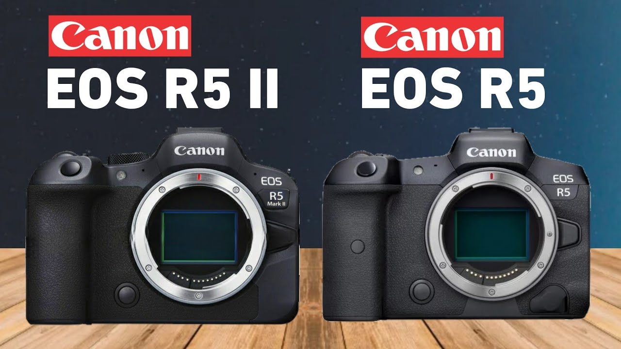 مقایسه EOS R5 II با EOS R5